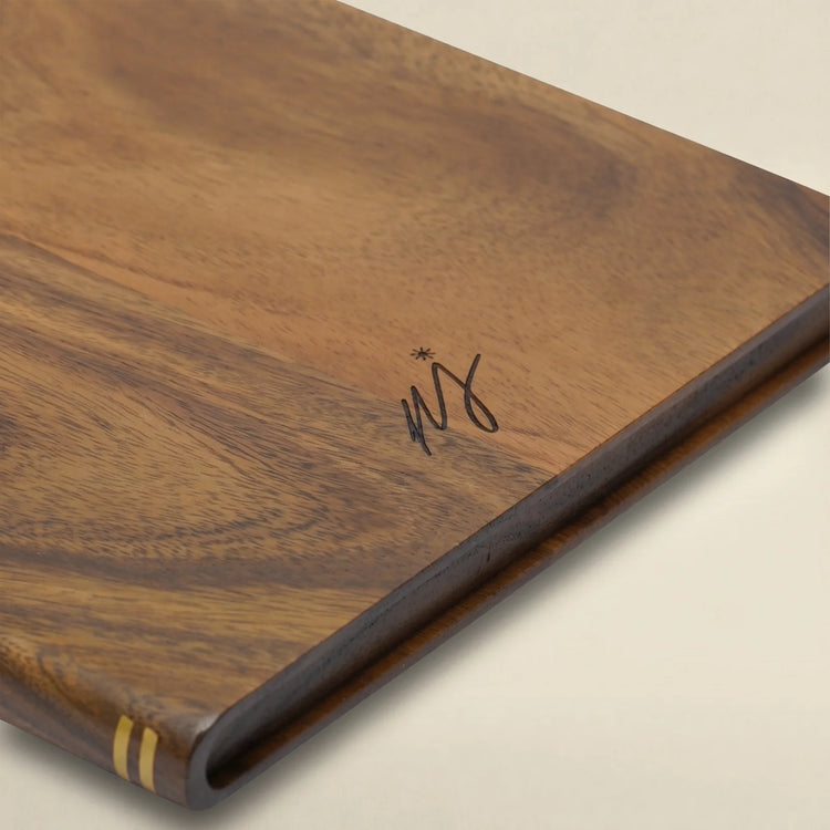 Book-Style Wooden Chopping Board Set