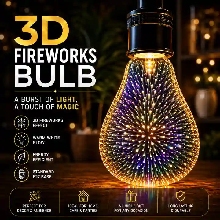 Turn Any Room Into a Stunning 3D Fireworks Light Show