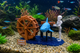 Skeleton Fish Cutter Aquarium Ornament
