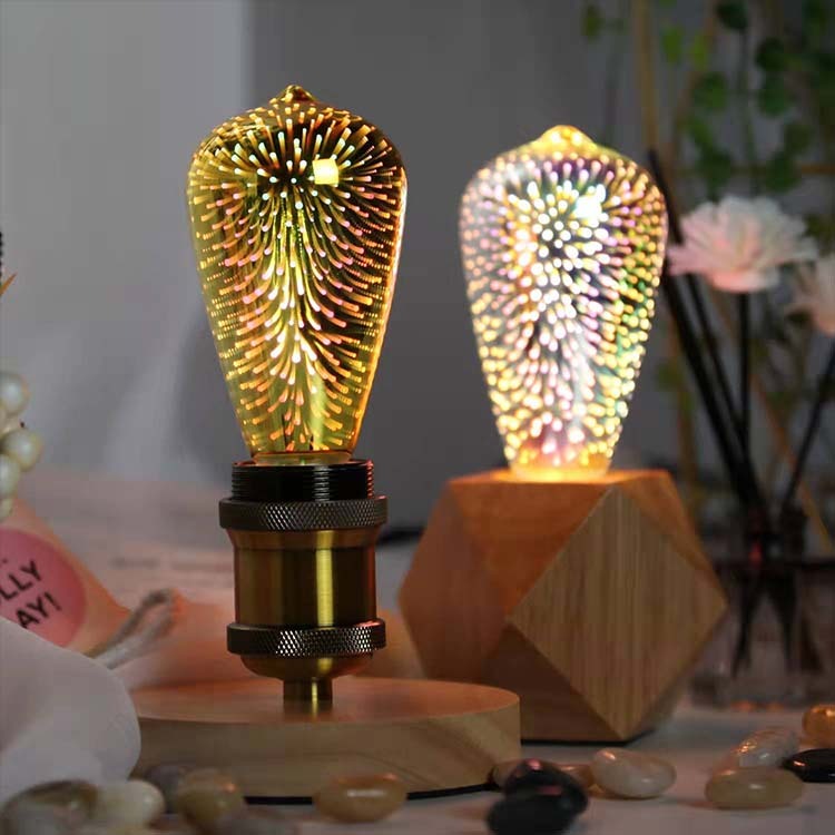 Chromatic Galaxy Glow LED Bulb – Magic 3D Accent Light