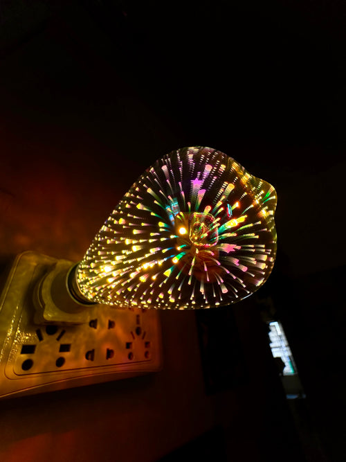 Chromatic Galaxy Glow LED Bulb – Magic 3D Accent Light
